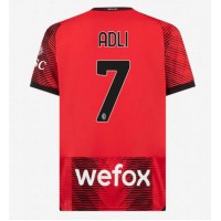 AC Milan Yacine Adli #7 Replica Home Shirt 2023-24 Short Sleeve